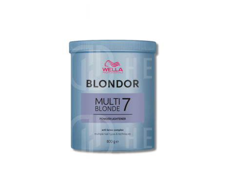 WELLA BLONDOR Multi Blonde Powder 7 rozjaśniacz w proszku do 7 tonów 800 g